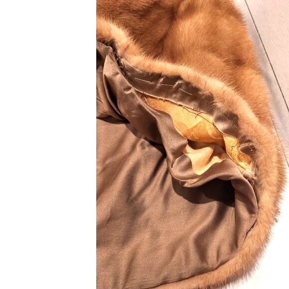 Vintage Ladies Fur Caplet Shrug Stole - Picture 7 of 9